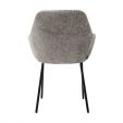 Kick dining chair Odin - Grey