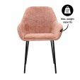 Kick dining chair Odin - Pink