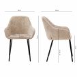 Kick dining chair Odin - Champagne