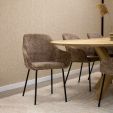 Kick dining chair Odin - Taupe