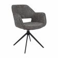 Kick swivel chair Owen - Dark Grey