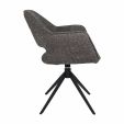 Kick swivel chair Owen - Dark Grey