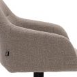 Kick swivel chair Ravi - Grey