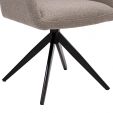 Kick swivel chair Ravi - Grey