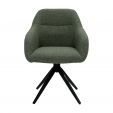 Kick swivel chair Ravi - Green