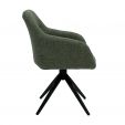 Kick swivel chair Ravi - Green