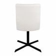 Kick swivel  chair Sam Boucle - White