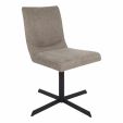 Kick swivel chair Sam Texture - Taupe