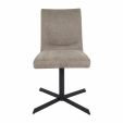 Kick swivel chair Sam Texture - Taupe