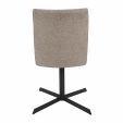 Kick swivel chair Sam Texture - Taupe