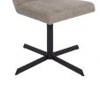 Kick swivel chair Sam Texture - Taupe