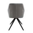 Kick swivel chair Tom - Grey