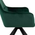 Kick swivel chair Tom - Dark Green