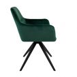 Kick swivel chair Tom - Dark Green