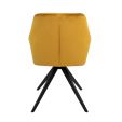 Kick swivel chair Tom - Gold