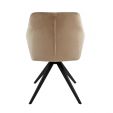 Kick swivel chair Tom - Champagne