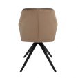 Kick swivel chair Tom - Taupe