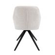 Kick swivel chair Tom Texture - Champagne