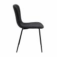 Kick dining chair Vigo - Dark Grey