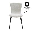 Kick dining chair Vigo - Crème