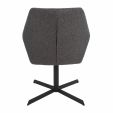 Kick swivel chair Viktor Boucle - Dark Grey