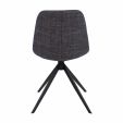 Kick swivel chair Yani - Black