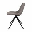 Kick swivel chair Yani - Grey