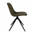 Kick swivel chair Yani - Green