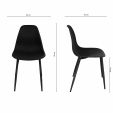 KICK YARA Design Chair - Black