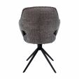 Kick swivel chair Zara - Dark Grey