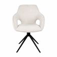 Kick swivel chair Zara - Crème