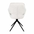 Kick swivel chair Zara - Crème