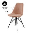 Kick Jens Bucket Chair - Pink