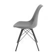 KICK LUUK Metal Bucket Chair - Grey