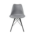 KICK LUUK Metal Bucket Chair - Grey