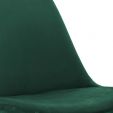 KICK Velvet Bucket Chair Dark Green - Gold Frame - Dark Green