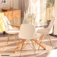 Kick Velvet Bucket Chair Coffee - Gold Frame