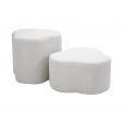 Kick Pouffe Lois - White