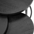 Kick coffee table set Dana - Black