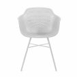 KICK INDY Garden Chair - White frame - White