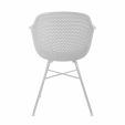 KICK INDY Garden Chair - White frame - White