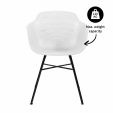 KICK INDY Garden Chair - White