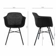 KICK INDY Garden Chair Black - Black