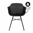 KICK INDY Garden Chair Black - Black