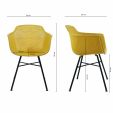 KICK INDY Garden Chair - Yellow