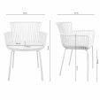 Kick Otis Garden Chair - White