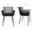 Kick Otis Garden Chair - Black