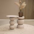 Kick side table Cis - Beige