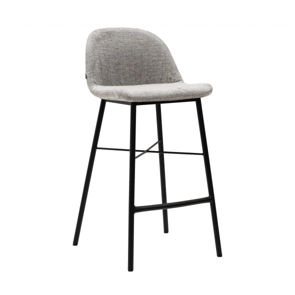 Kick Bar Stool Joel - Grey