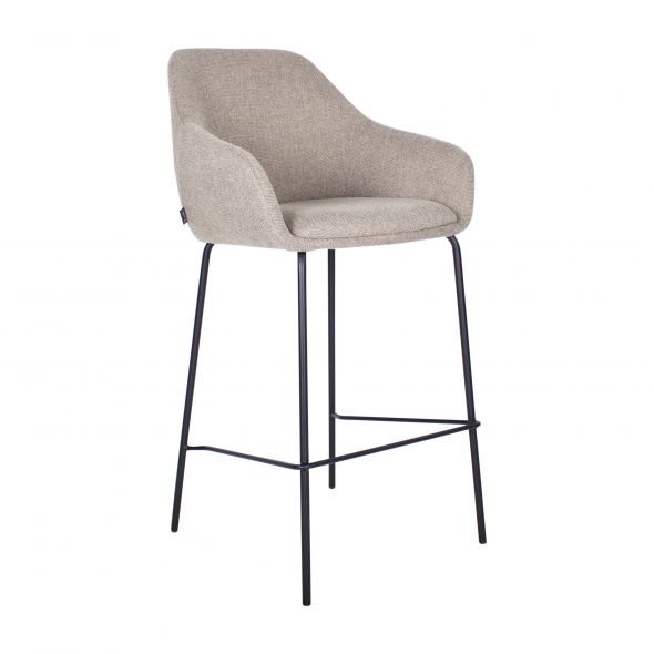 Kick bar stool Suus - Taupe